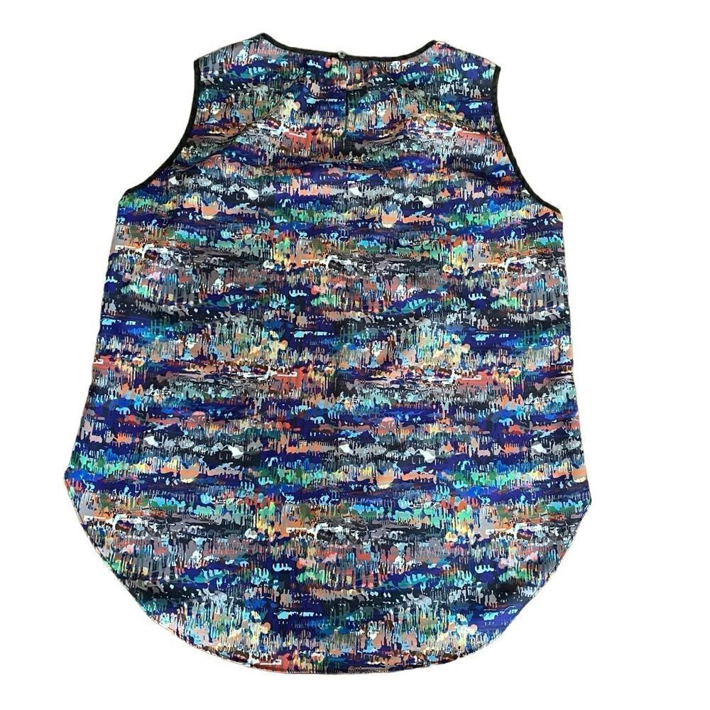 Margaret O'leary Tank Top Abstract Pattern Large - Picture 2 of 4